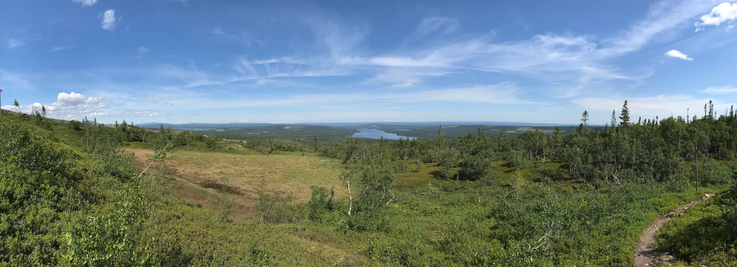 Running in Jämtland, Sweden